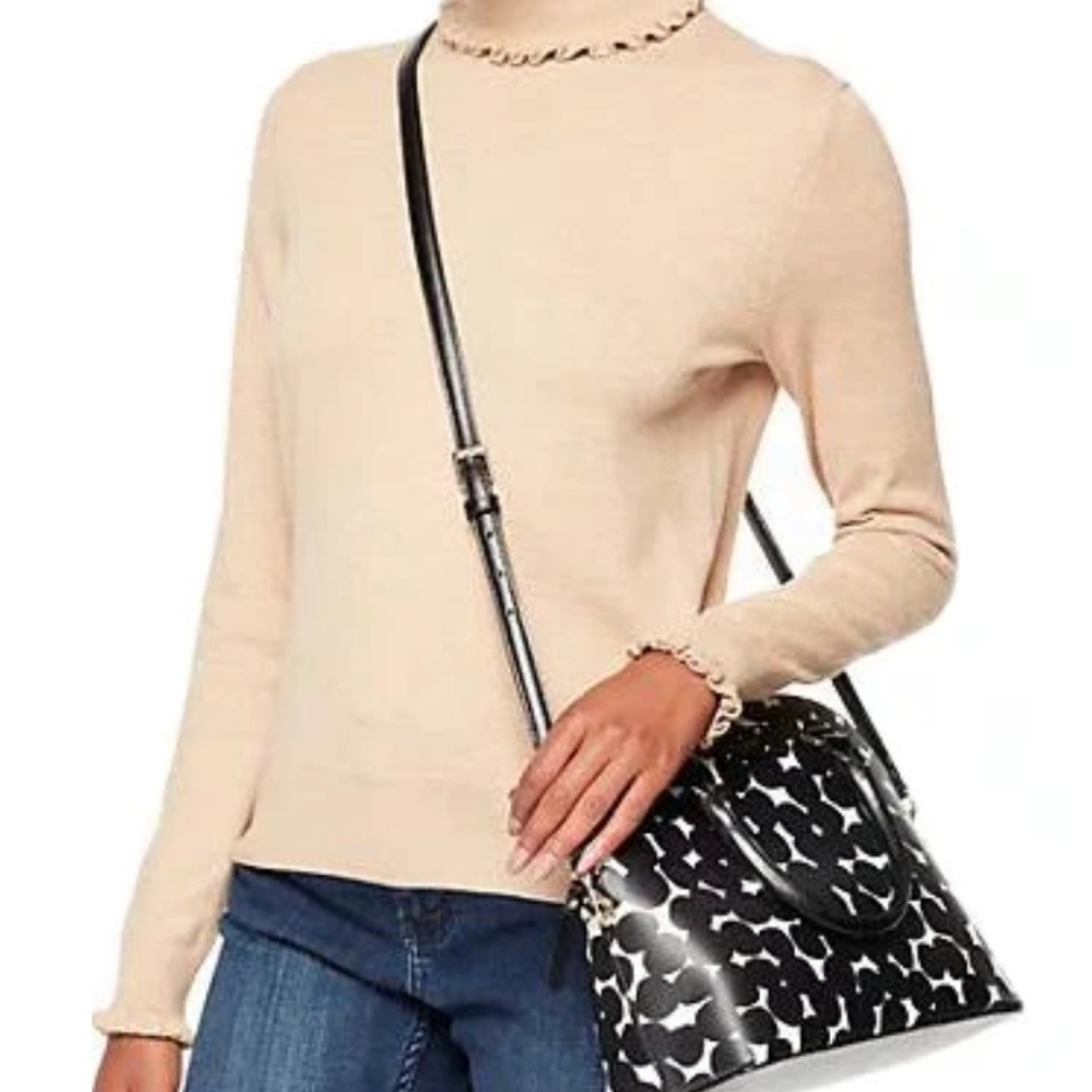 ⭐️Kate Spade New York Grove Street Printed Dot Carli Satchel - Picture 5 of 12